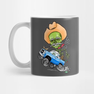 mex skeleton Mug